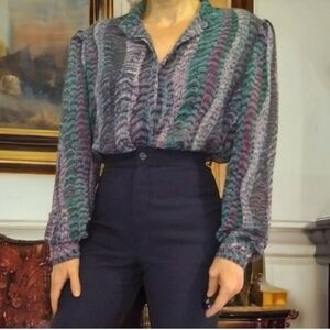 Vtg Blouse
